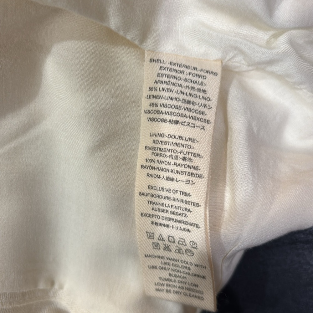 Free People Elegant Women's Cream Belted Blazer - Picture 4 of 7